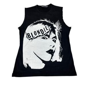 Vintage Triple Five Soul T5S Blondie Tank Tee Women's M Y2K Grunge Punk